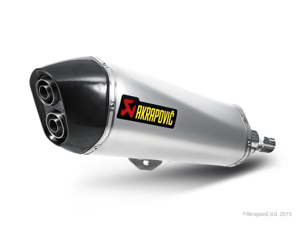 PIAGGIO MP3 500 ET 500 LT 2014-2016 POT D ECHAPPEMENT AKRAPOVIC MUFFLER SLIP ON S-PI4SO3-HRSS 18112593