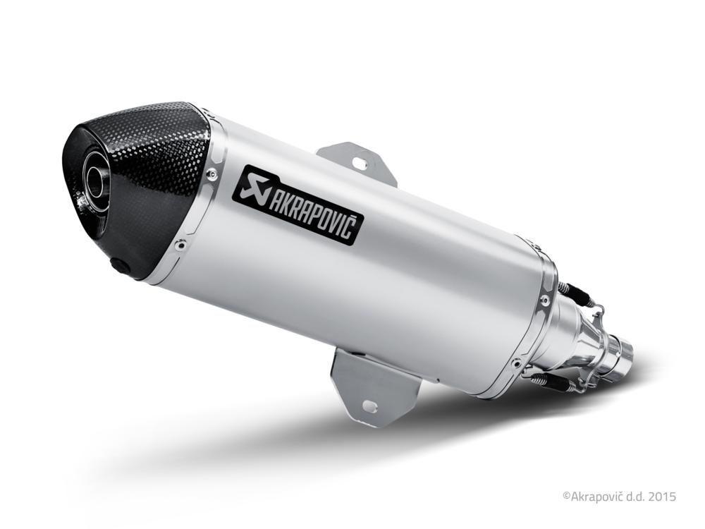 GILERA NEXUS 300 2014 POT D ECHAPPEMENT AKRAPOVIC MUFFLER SS CARBON FIBER S-PI3SO6-HRSS 18112594