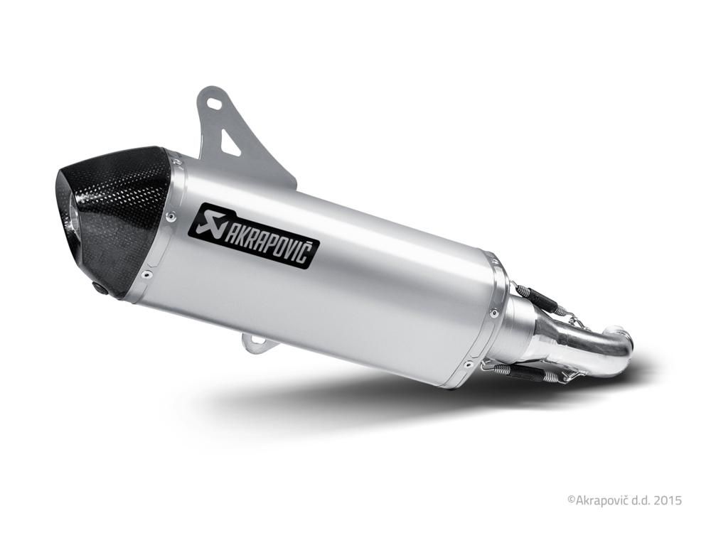 VESPA GTV 250 2010-2013 POT D ECHAPPEMENT AKRAPOVIC MUFFLER SS CARBON FIBER S-VE3SO4-HRSS 18112663