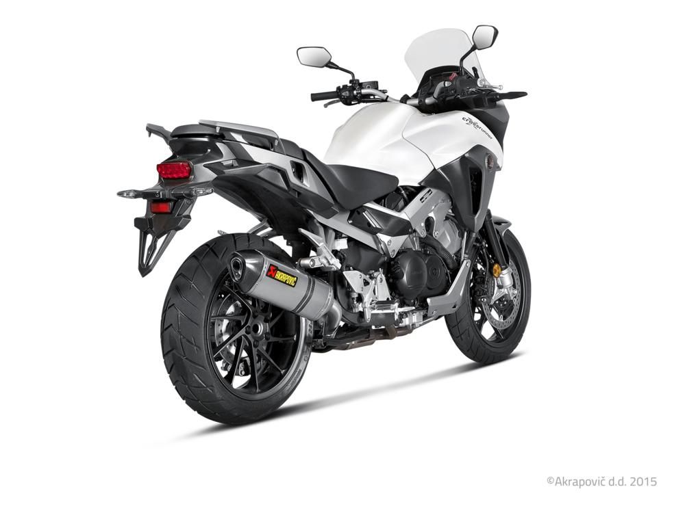HONDA VFR 800 F 2014-2016 POT D ECHAPPEMENT AKRAPOVIC MUFFLER TITANIUM CARBON FIBER S-H8SO3-HRT 18112691 (4)