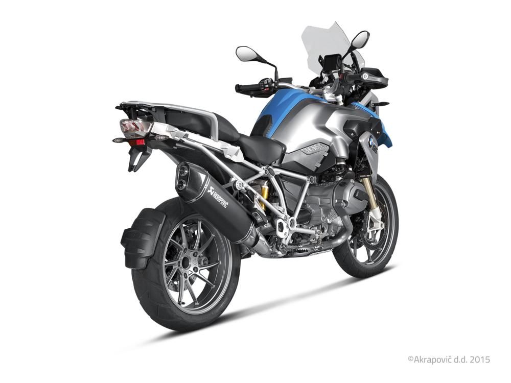 BMW R 1200 GS ADVENTURE 2013-2016 POT D ECHAPPEMENT AKRAPOVIC MUFFLER BLACK TITANIUM S-B12SO10-HAABL 18112754