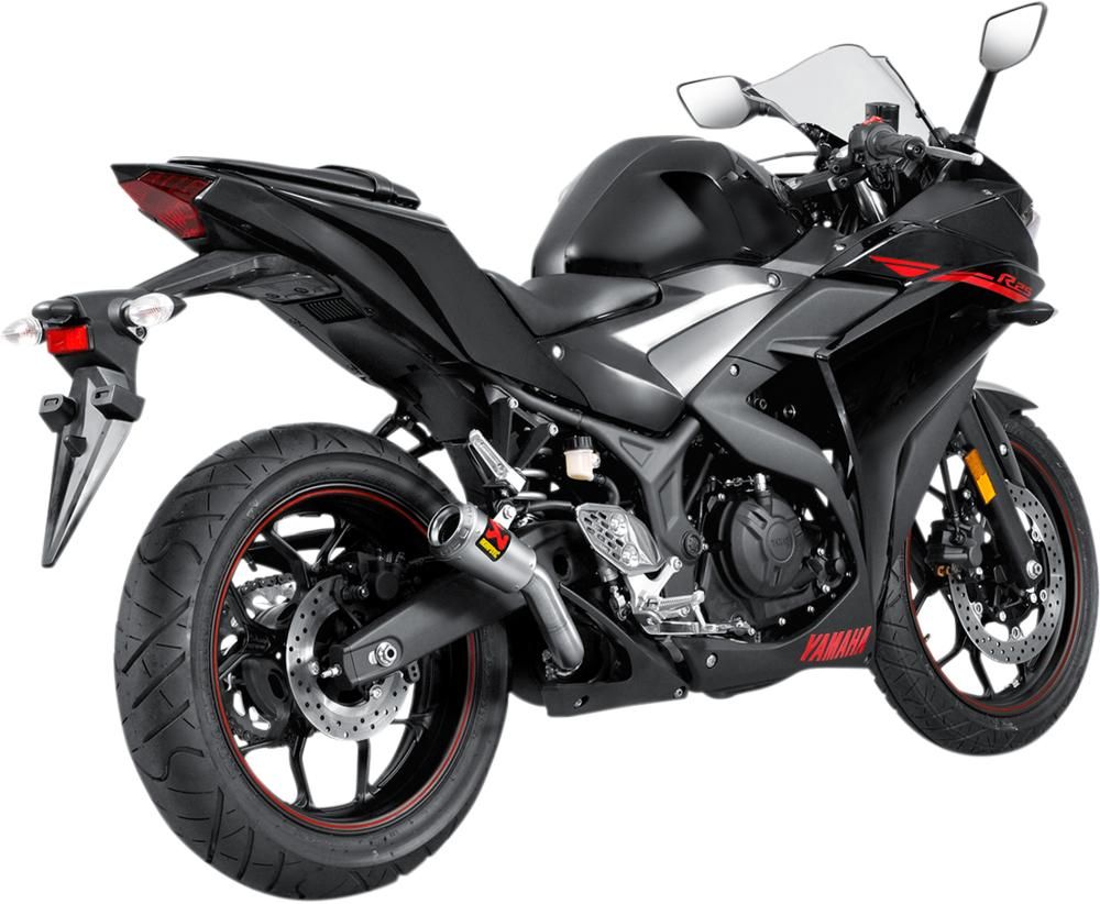 YAMAHA YZF R 25 2014-2016 POT D ECHAPPEMENT AKRAPOVIC MUFFLER SLIP ON S-Y2SO11-AHCSS 18112843 (2)