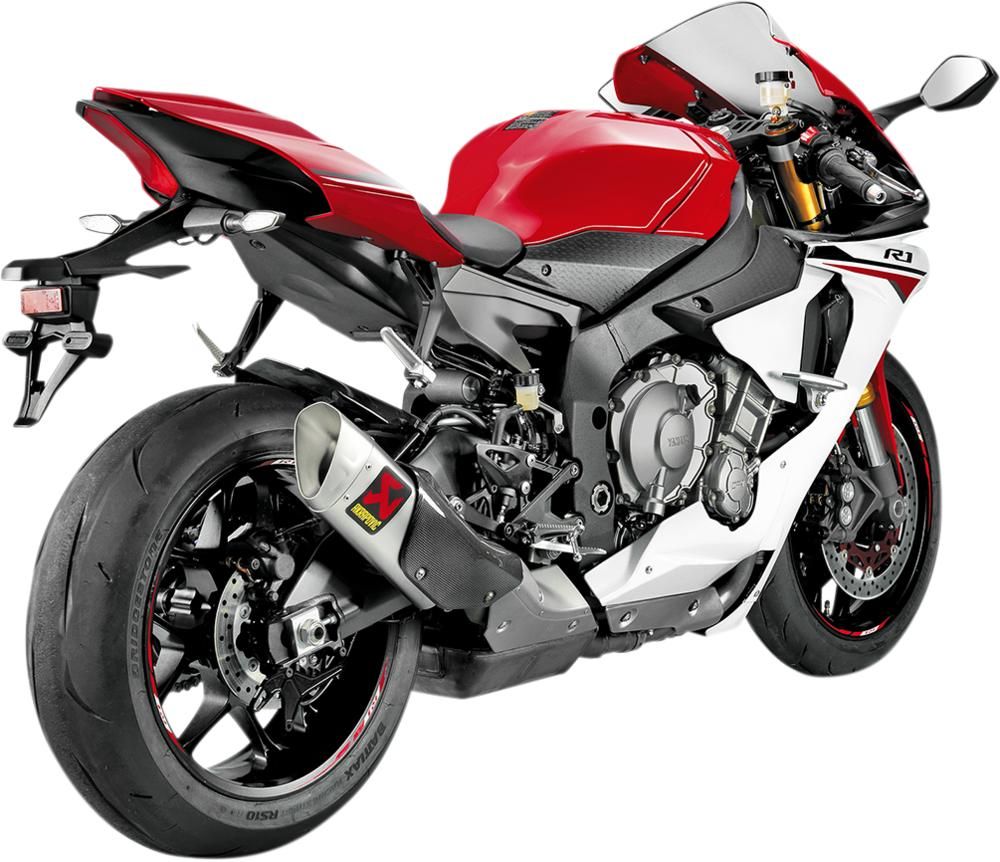 YAMAHA YZF R1 2015-2016 POT D ECHAPPEMENT AKRAPOVIC MUFFLER TITANIUM S-Y10SO11-HAP 18112897 (2)