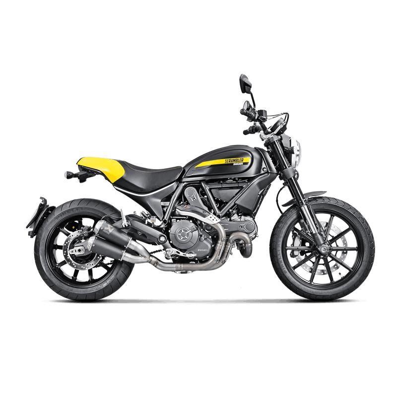 DUCATI 800 CLASSIC 2015-2016 POT D ECHAPPEMENT AKRAPOVIC MUFFLER TITANIUM S-D8SO4-CUBTBL 18112948 (2)