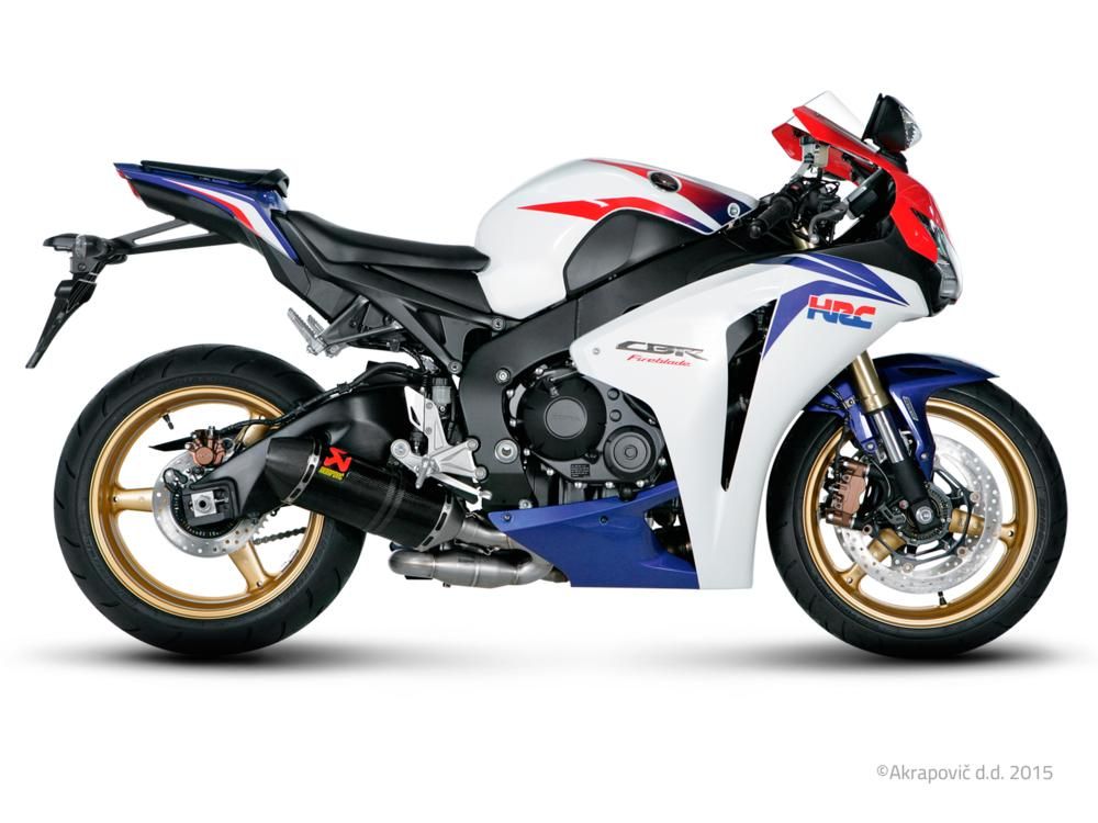 HONDA CBR 1000 RR 2008-2013 POT D ECHAPPEMENT AKRAPOVIC MUFFLER CARBON FIBER S-H10SO9T-HTC 18112951