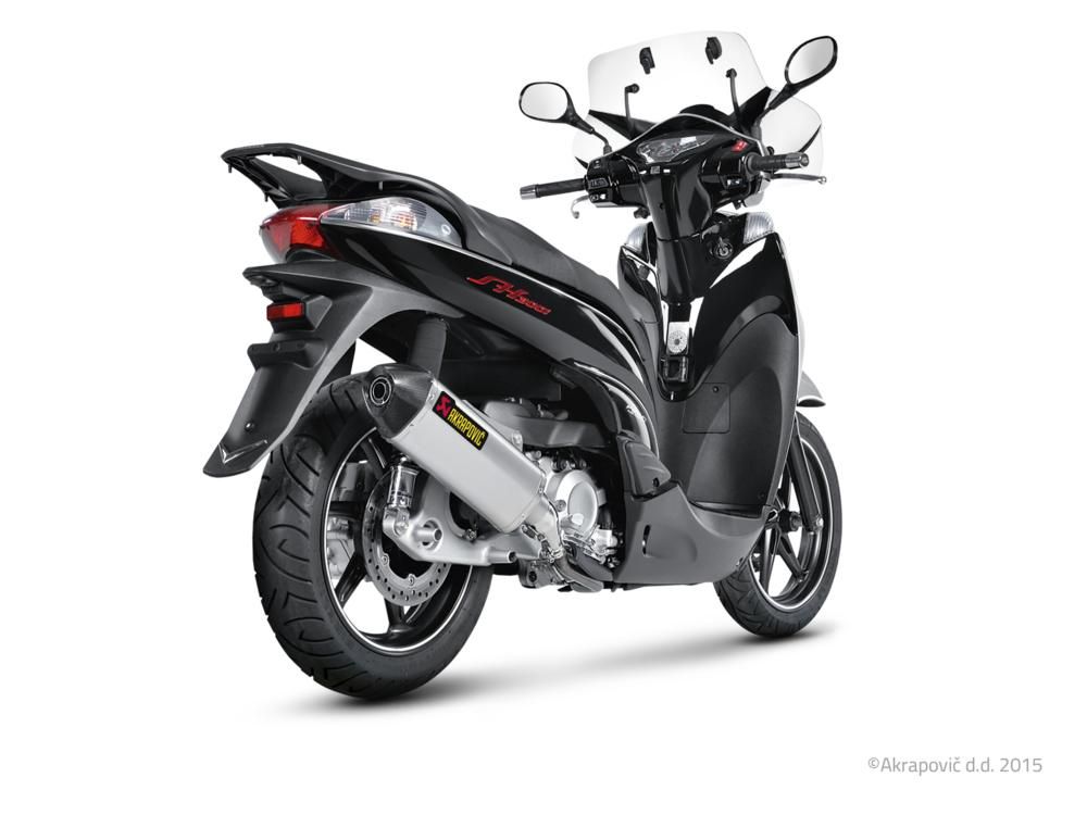 KAWASAKI Z 250 SL 2015-2016 POT D ECHAPPEMENT AKRAPOVIC MUFFLER SS CARBON FIBER S-H3SO2-HRSS 18112954 (2)