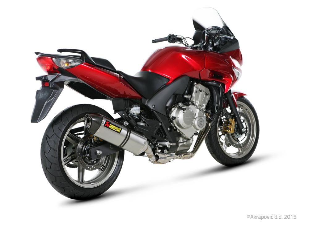 HONDA CBF 600 2008-2014 POT D ECHAPPEMENT AKRAPOVIC MUFFLER TITANIUM CARBON FIBER S-H6SO14-HRT 18112958 (2)