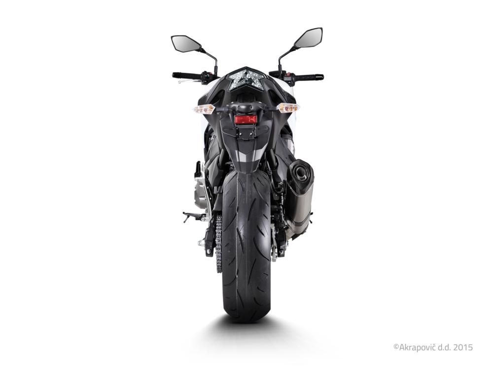 KAWASKI Z 800 e VERSION 2013-2016 POT D ECHAPPEMENT AKRAPOVIC MUFFLER TITANIUM CARBON FIBER S-K8SO1-HRT 18112965 (2)