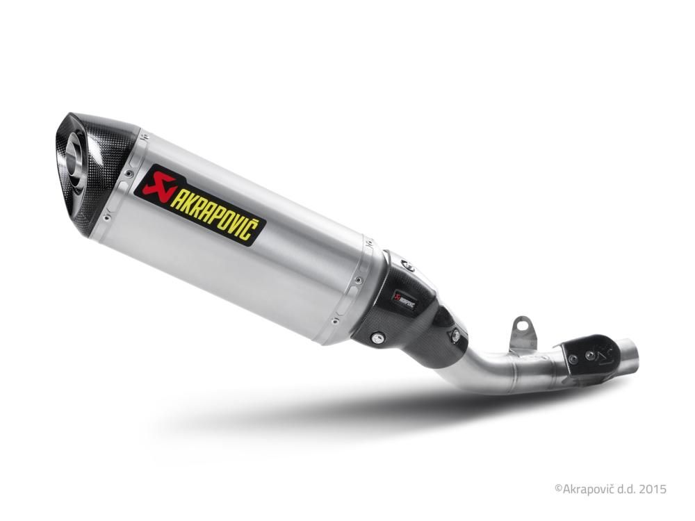 KAWASAKI Z 800 2013-2016 POT D ECHAPPEMENT AKRAPOVIC MUFFLER TITANIUM CARBON FIBER S-K8SO2-HRT 18112967