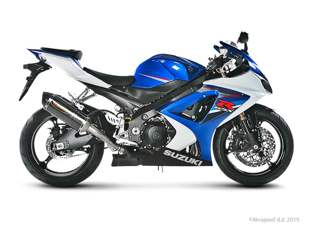 SUZUKI GSXR 1000 2007-2008 POT D ECHAPPEMENT SLIP-ON AKRAPOVIC MUFFLERS CARBON FIBER S-S10SO3-HZC 18112970 (2)
