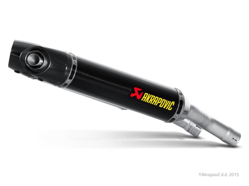 YAMAHA YZF R1 2007-2008 POT D ECHAPPEMENT SLIP-ON AKRAPOVIC MUFFLERS CARBON FIBER S-Y10SO8-HDTC 18112984