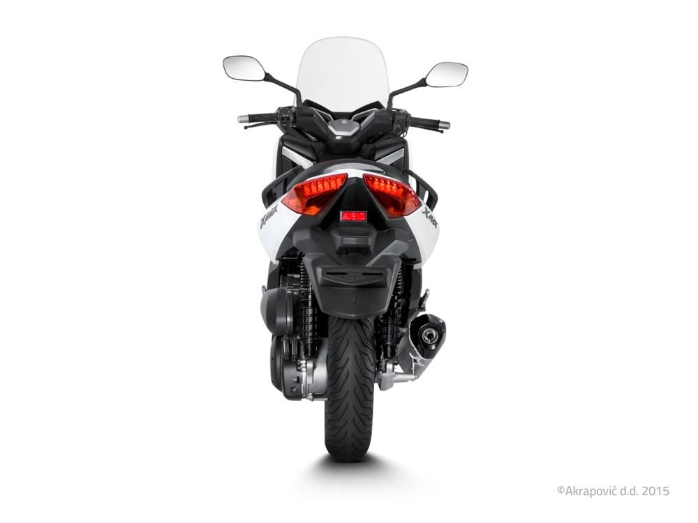 YAMAHA X CITY 250 2009-2016 POT D ECHAPPEMENT AKRAPOVIC MUFFLER SS CARBON FIBER S-Y2SO7-HRSS 18112987 (2)