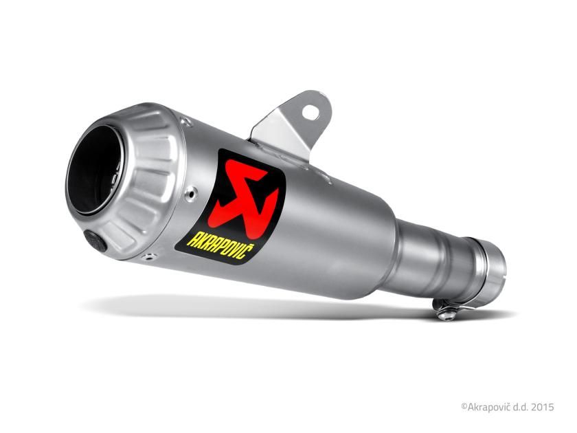 YAMAHA YZF R6 2006-2016 POT D ECHAPPEMENT AKRAPOVIC MUFFLER TITANIUM S-Y6SO10-AHBT 18112989