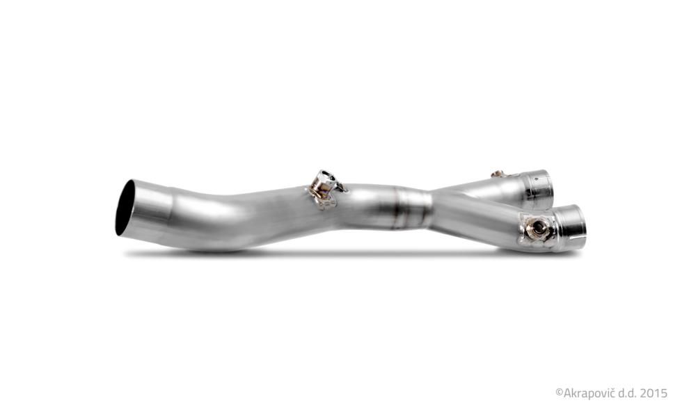 YAMAHA YZF R1 2015-2016 TUBE DE LIAISON POUR ECHAPPEMENT AKRAPOVIC LINKPIPE TITANIUM L-Y10SO11T 18120239