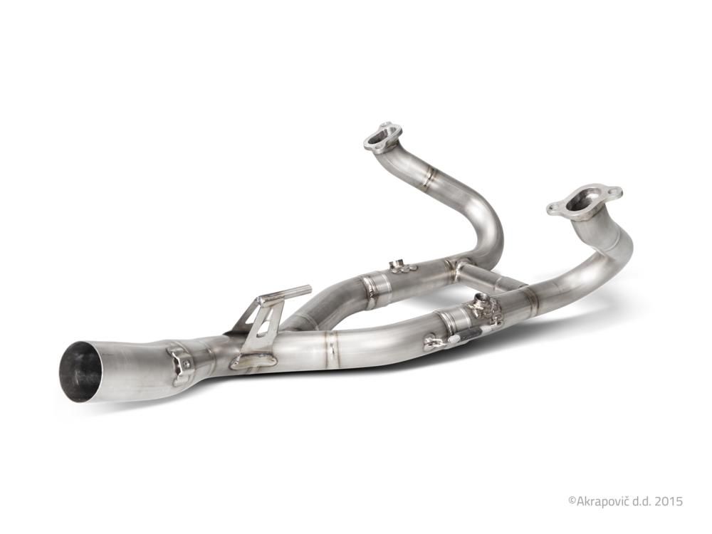 BMW R 1200 R ET RS 2015-2016 TETE DE COLLECTEUR D ECHAPPEMENT AKRAPOVIC HEADPIPES TITANIUM E-B12E2 18120242