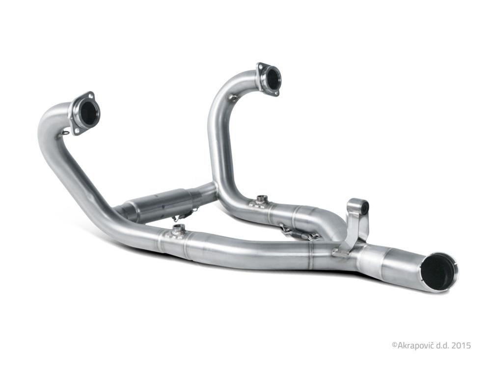 BMW R 1200 GS ET GS ADVENTURE 2004-2009 COLLECTEUR D ECHAPPEMENT AKRAPOVIC HEADPIPES SS R1200GS E-B12R2 18120250