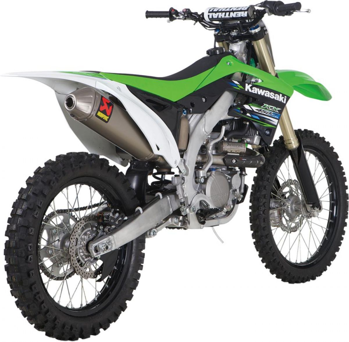 KAWASAKI KX 450 F 2009-2015 LIGNE AKRAPOVIC EXHAUST EVOLUTION TITANIUM KX450F S-K4MET6-BNTA 18201413 (2)