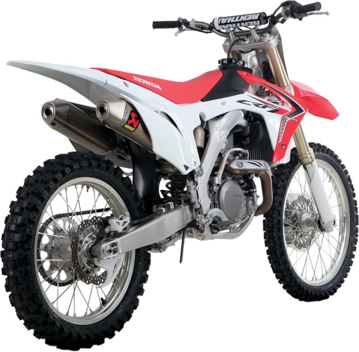 HONDA CRF 450 R 2013-2016 POT D ECHAPPEMENT AKRAPOVIC MUFFLERS TITANIUM CARBON FIBER S-H4SO6-QTA 18211533 (3)