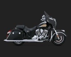VANCE & HINES SILENCIEUX 18531 1801-0728 TURNDOWN SLIP-ONS IDIAN 1811 CHIEFTAIN ABS 2014* (3)
