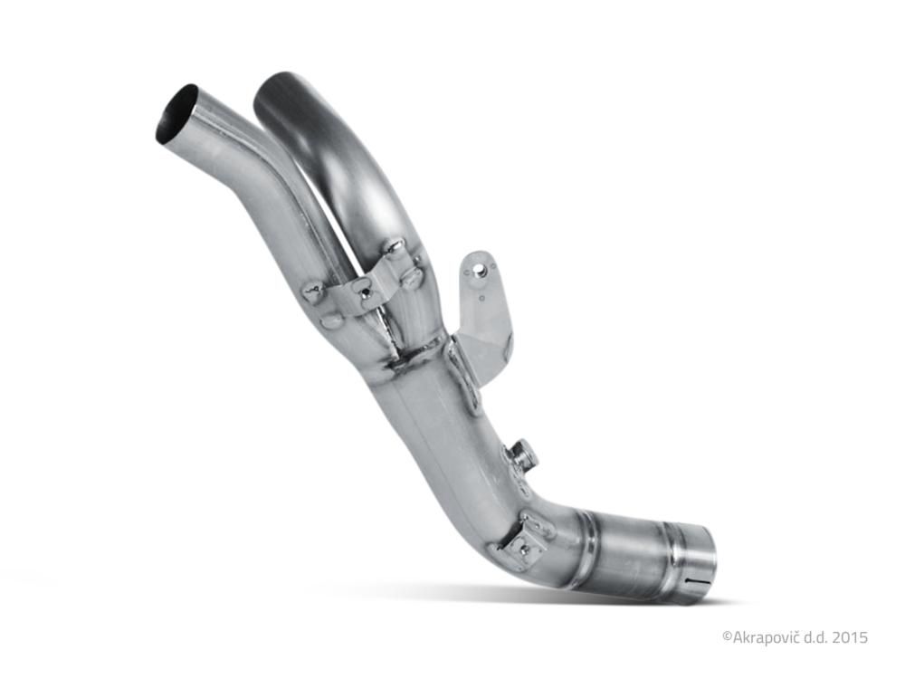 YAMAHA YZF R 1 2009-2014 TUBE DE LIAISON POUR ECHAPPEMENT AKRAPOVIC LINK PIPE TITANIUM L-Y10SO9L 18610526