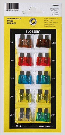 PACK FUSIBLES STANDARD 2130-0169
