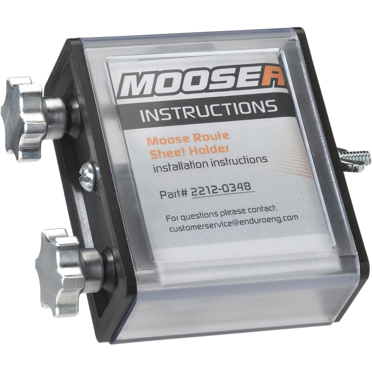 MOOSE RACING PORTE CARTE �TANCHE SUPPORT SIDE
