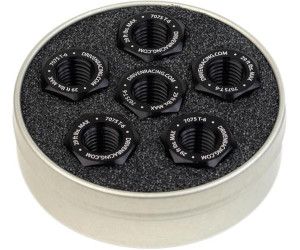 DRIVEN RACING KIT �CROUS DE COURONNE ALU NOIR POUR DUCATI MOYEU 6 GOUJONS