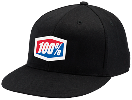 100% CASQUETTE CAP ICON HATS NOIR