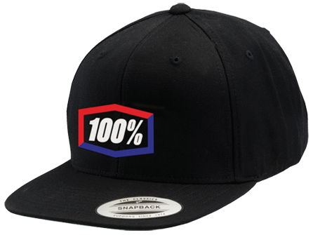 100% CASQUETTE CORPO SNAPBACK LOGO COULEUR