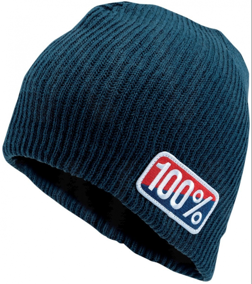 100% BONNET CACHE OREILLES INDIAN DUNES BLEU