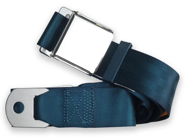2pt black lap belt 90