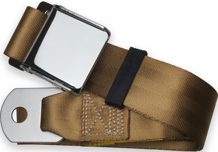 2pt tan lap belt 90