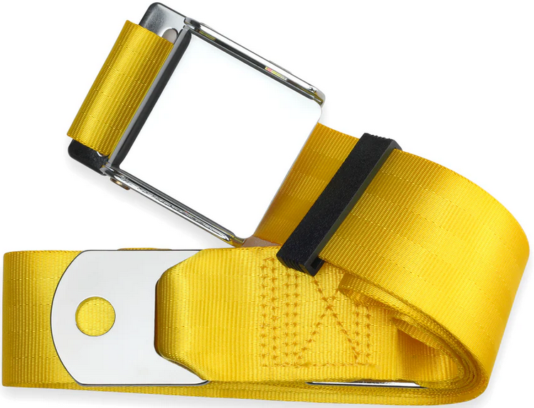2pt yellow lap belt 75 2pt yellow lap belt 75