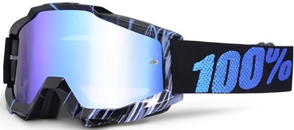 100% MASQUE MASK LUNETTES THE ACCURI BLUE WELD ECRAN MIROIR BLUE