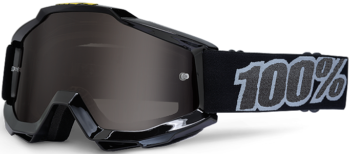 100% MASQUE MASK LUNETTES THE ACCURI NOIR PURE ECRAN FUME