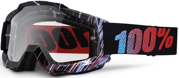 100% MASQUE MASK LUNETTES THE ACCURI WELD ECRAN TRANSPARENT