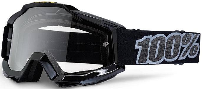 100% MASQUE MASK LUNETTES THE ACCURI NOIR PURE ECRAN TRANSPARENT