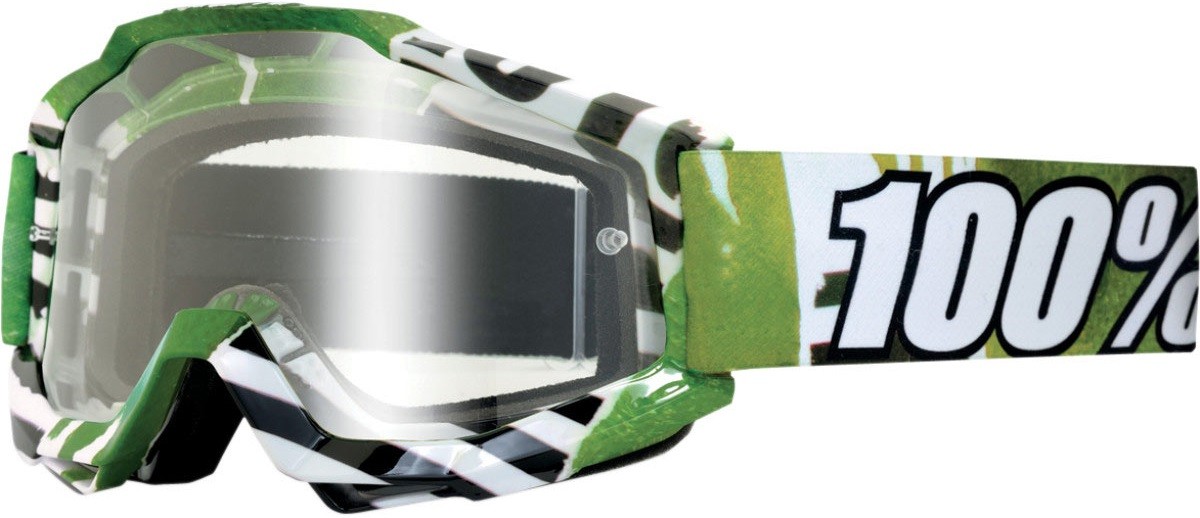100% MASQUE MASK LUNETTES THE ACCURI SUBWAY ECRAN TRANSPARENT