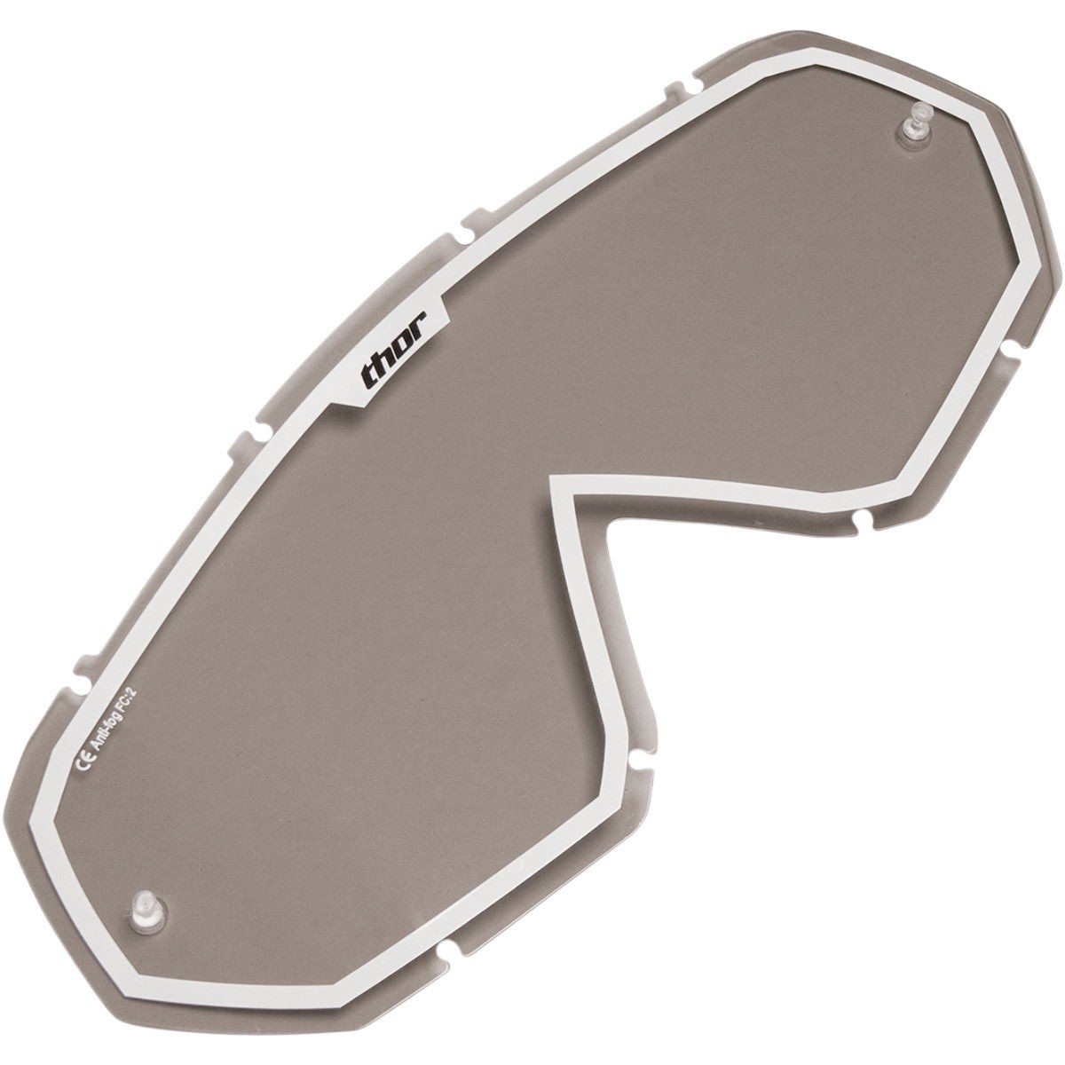 THOR ECRAN LENTILLE POUR MASQUE MASK LUNETTES ENEMY FUME