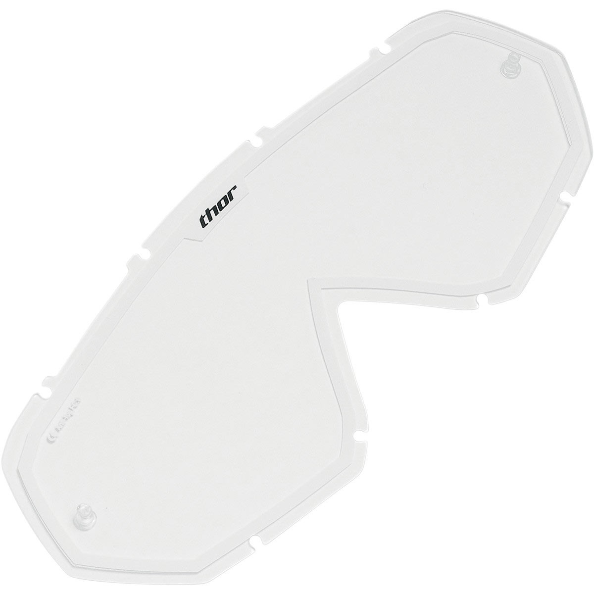 THOR ECRAN LENTILLE POUR MASQUE MASK LUNETTES ENEMY TRANSPARENT/BLANC