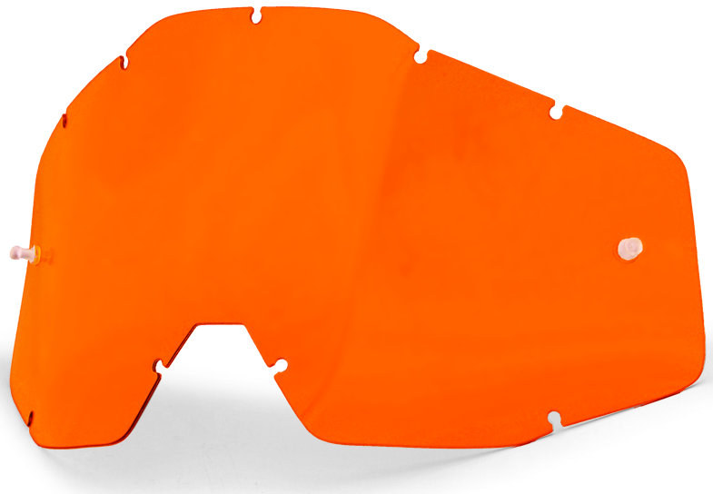 100% ECRAN POUR MASQUE RACECRAFT / ACCURI / STRATA ORANGE