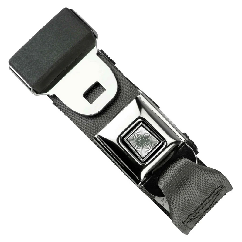 2pt charcoal lap belt 75