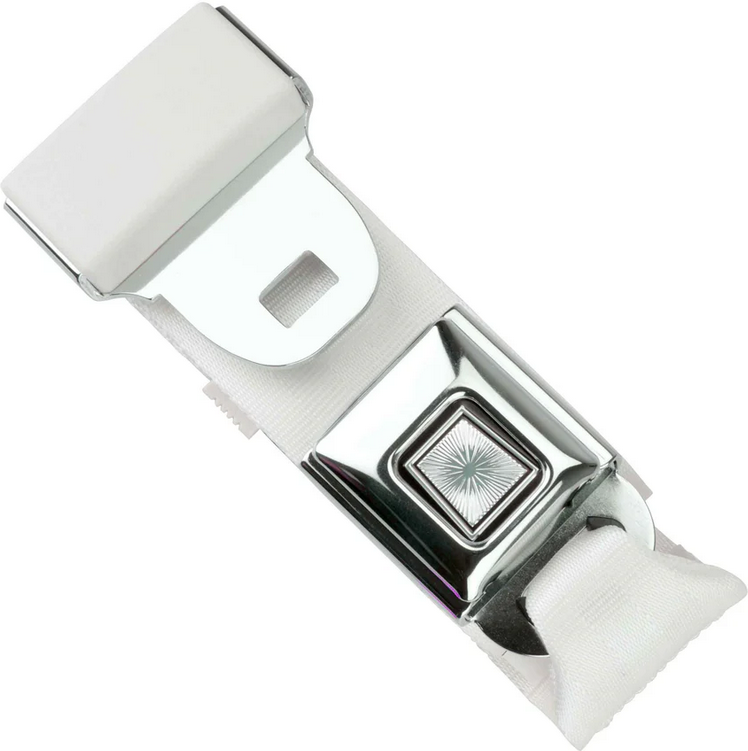 2pt white lap belt 75 2pt white lap belt 75