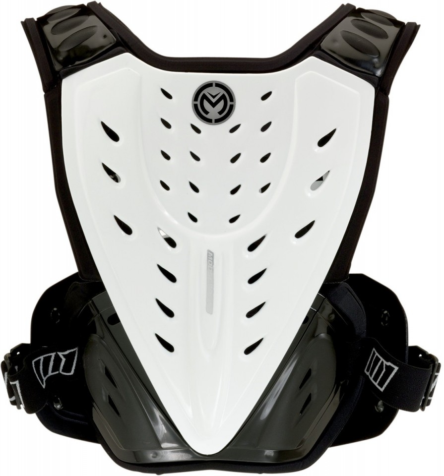 MOOSE RACING PLASTRON ARMURE DE PROTECTION M1 BLANC/BLEU (2)