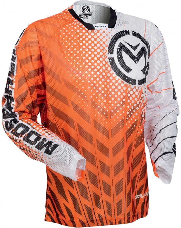 MOOSE RACING SWEAT T-SHIRT HAUT POUR JEUNE SAHARA ORANGE