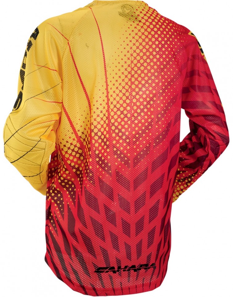 MOOSE RACING SWEAT T-SHIRT HAUT POUR JEUNE SAHARA ROUGE (2)