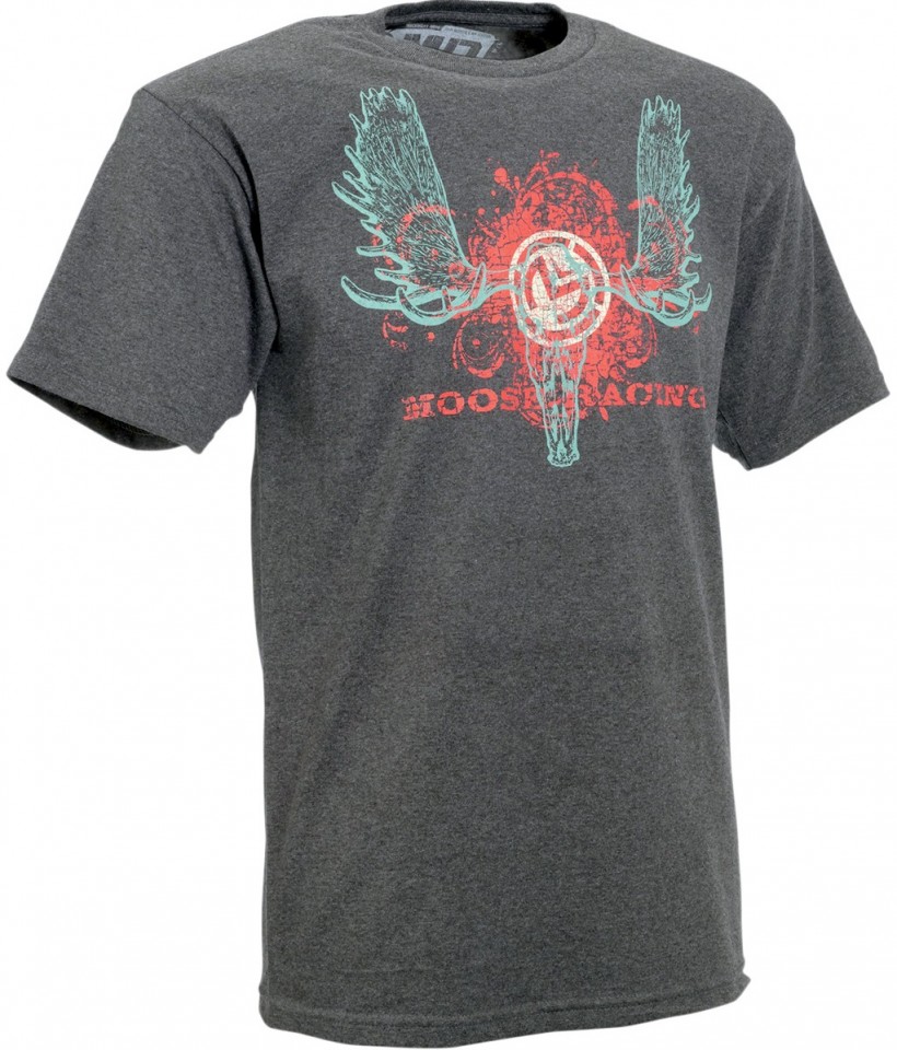 MOOSE RACING TEE-SHIRT MAILLOT A MANCHES COURTES SKULL-DUGGERY