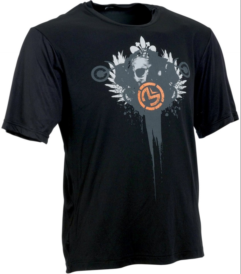 MOOSE RACING TEE-SHIRT MAILLOT A MANCHES COURTES GRUNGE