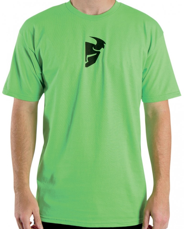 THOR TEE-SHIRT MAILLOT A MANCHES COURTES DON GREEN