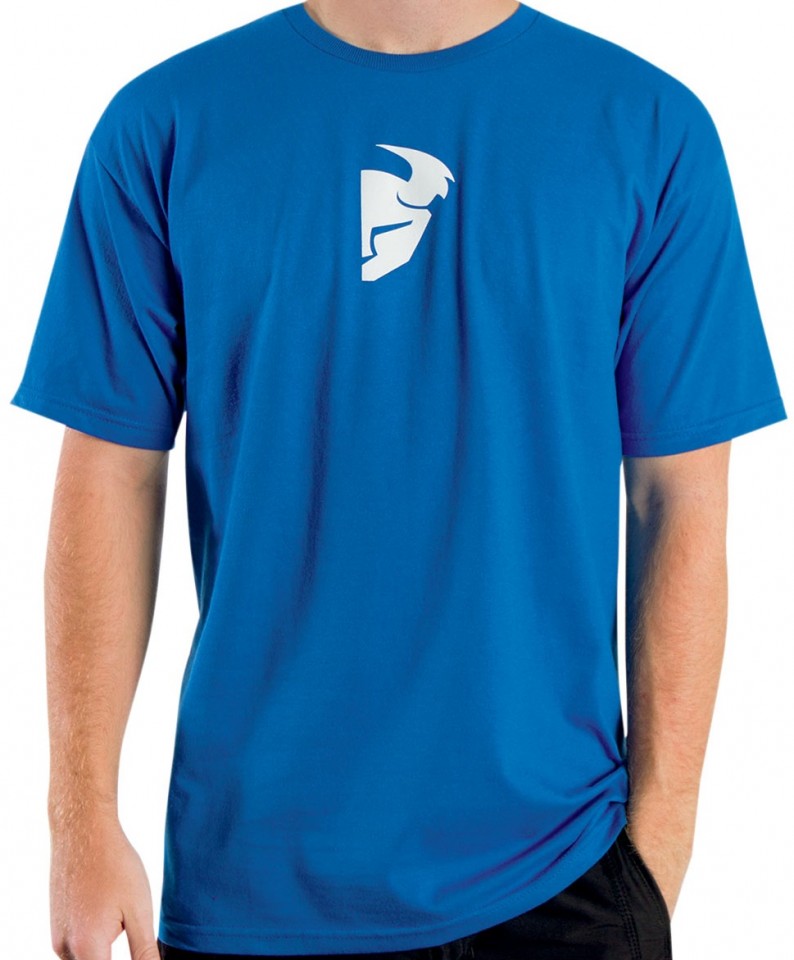 THOR TEE-SHIRT MAILLOT A MANCHES COURTES DON BLUE